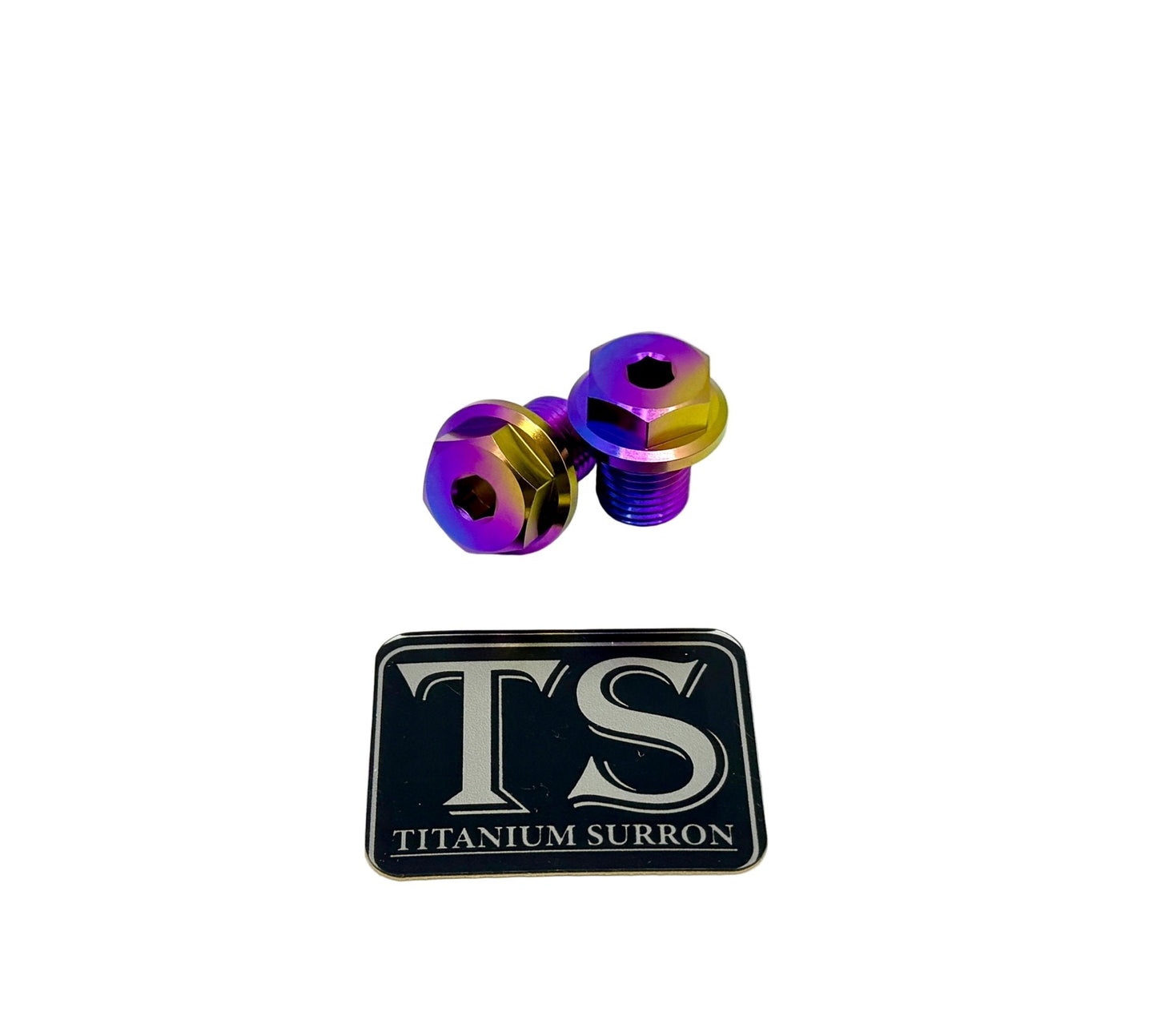 FastAce Fork Titanium Axle and Two Axle Bolts (3 Pieces)