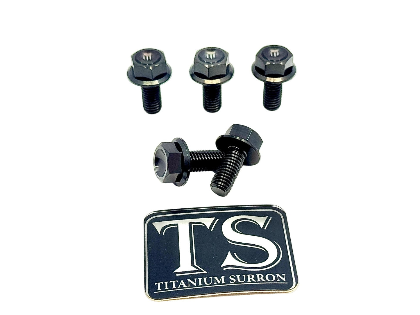 Titanium Rear Sprocket Bolts - E-Moto