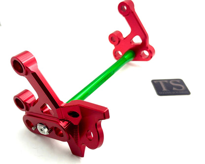 Custom CNC Aluminum Footpeg Bracket Assembly E-Ride Pro