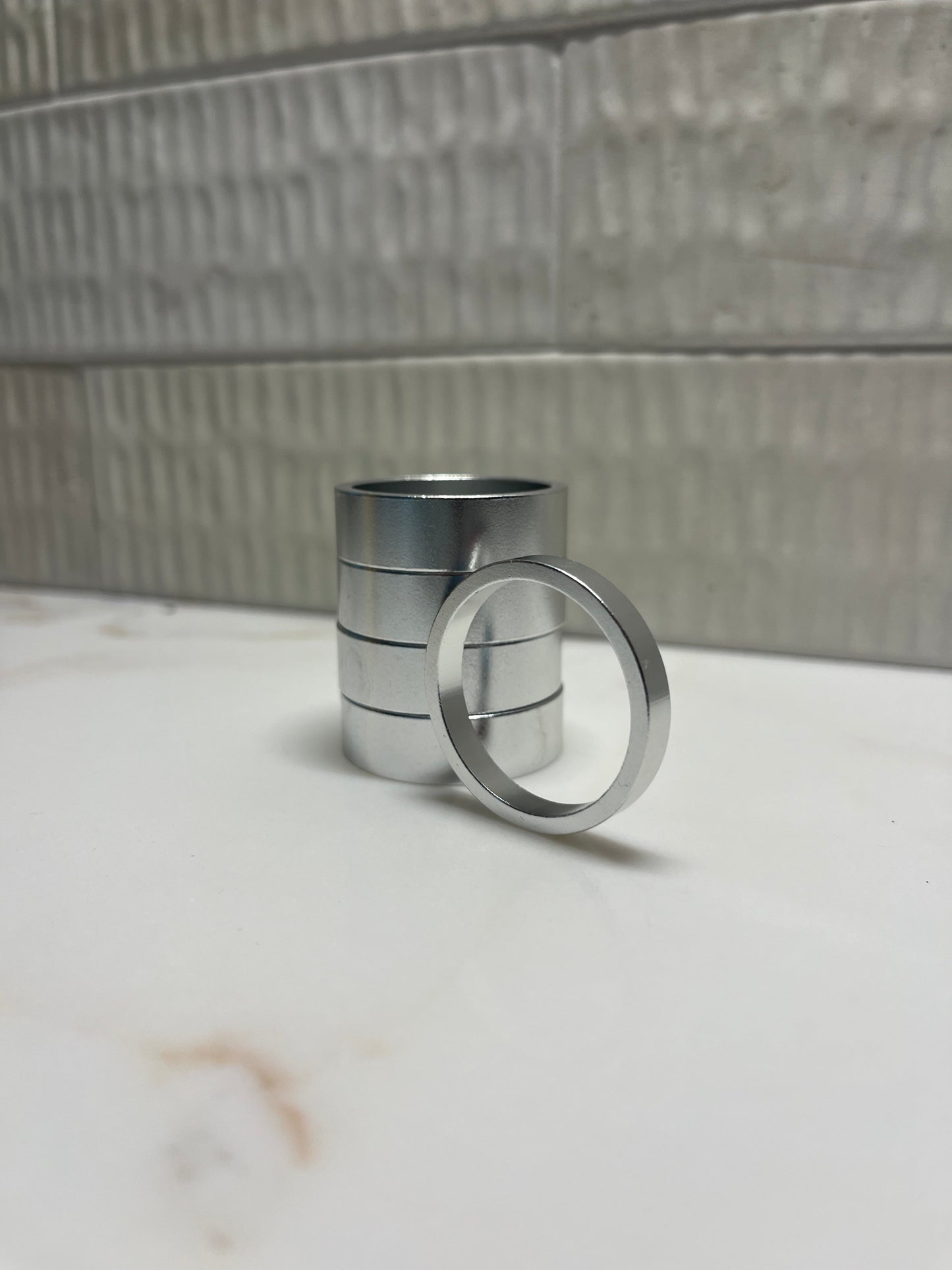 Chrome Stem Spacers