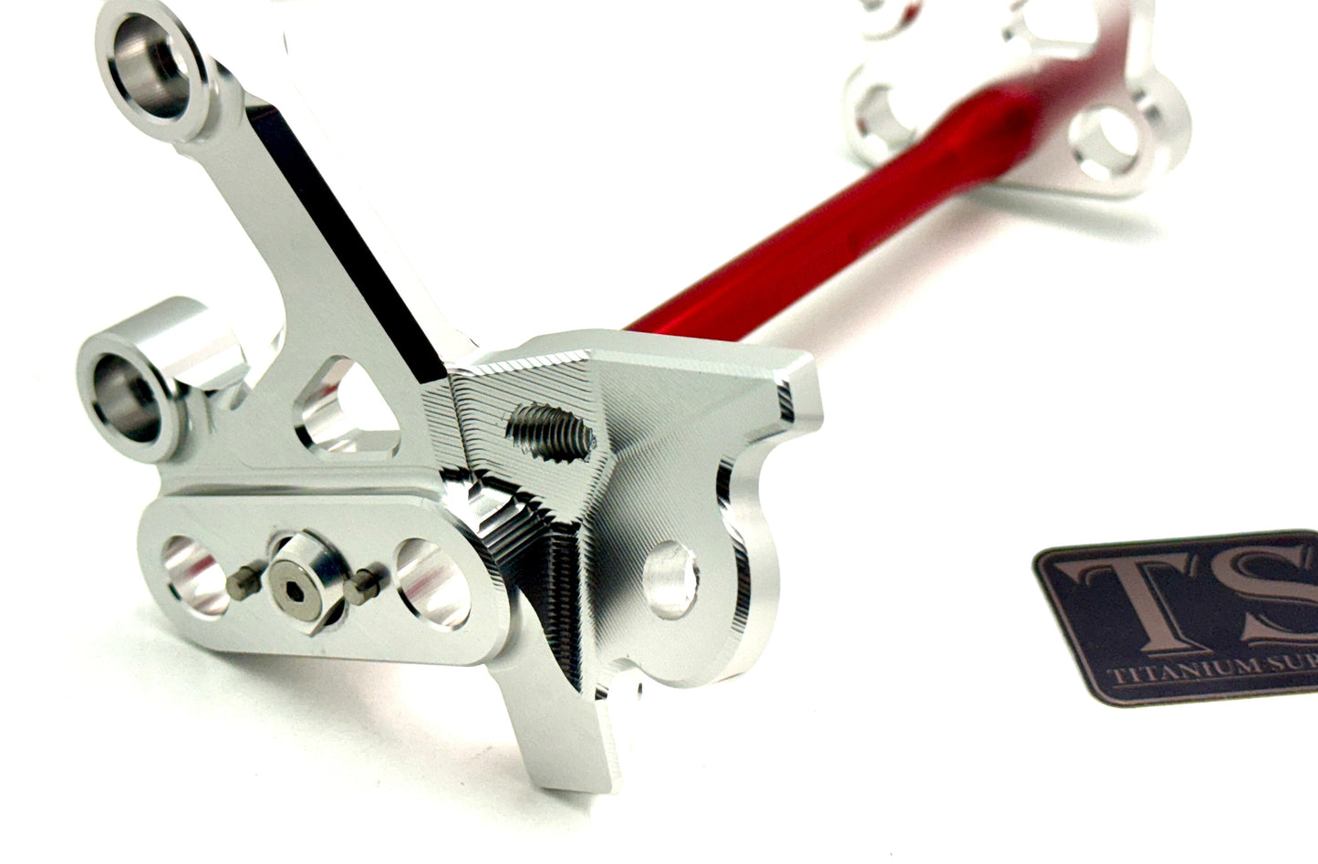 Custom CNC Aluminum Footpeg Bracket Assembly E-Ride Pro