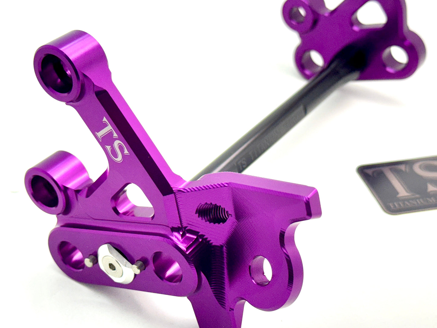 Custom CNC Aluminum Footpeg Bracket Assembly E-Ride Pro