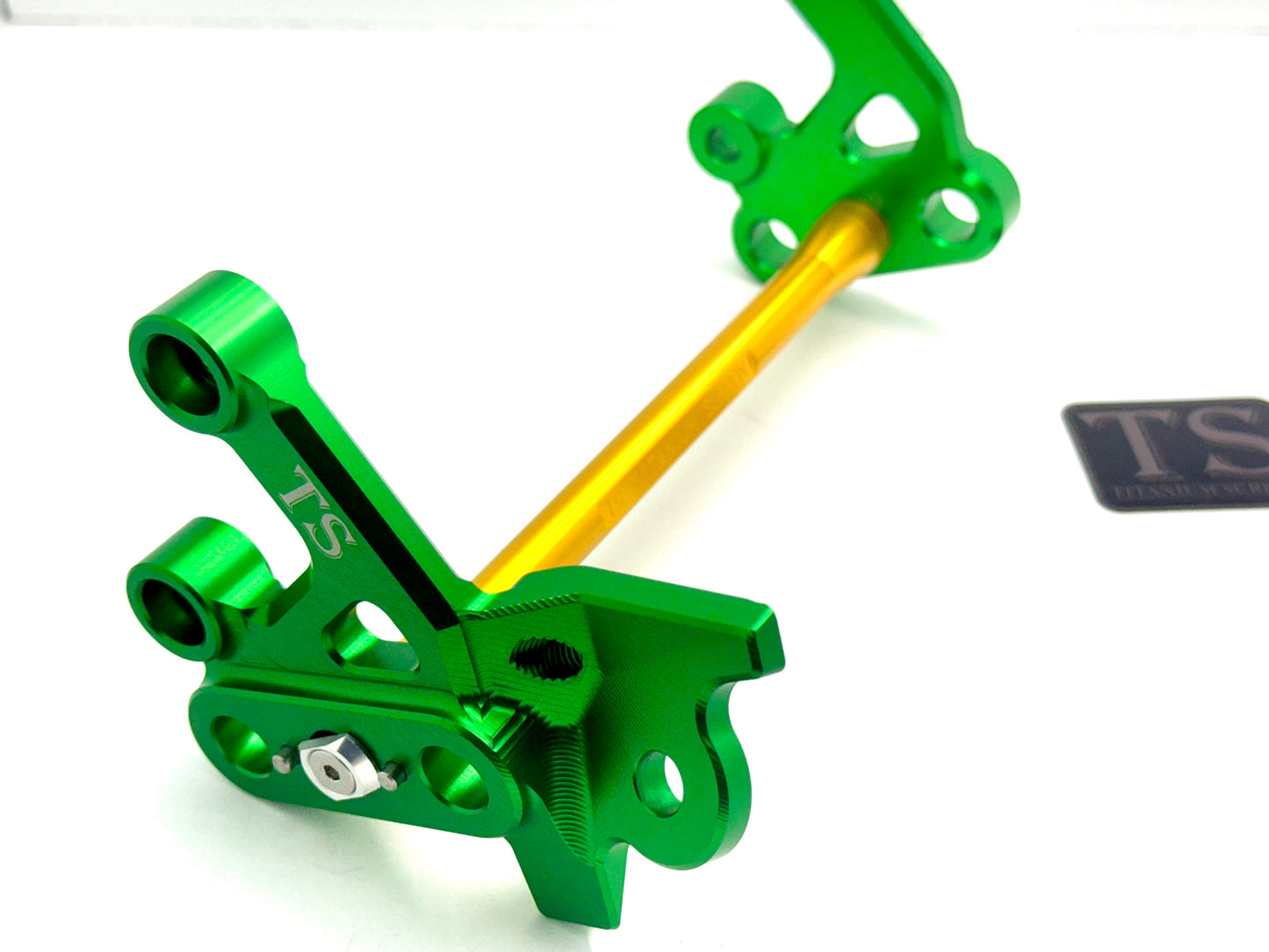 Custom CNC Aluminum Footpeg Bracket Assembly E-Ride Pro