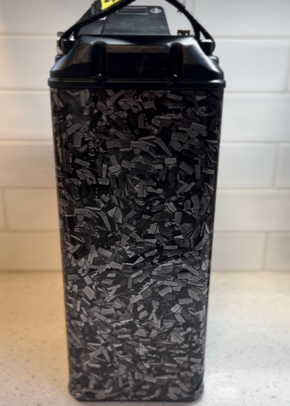 Forged Carbon FIber Surron Battery Wrap