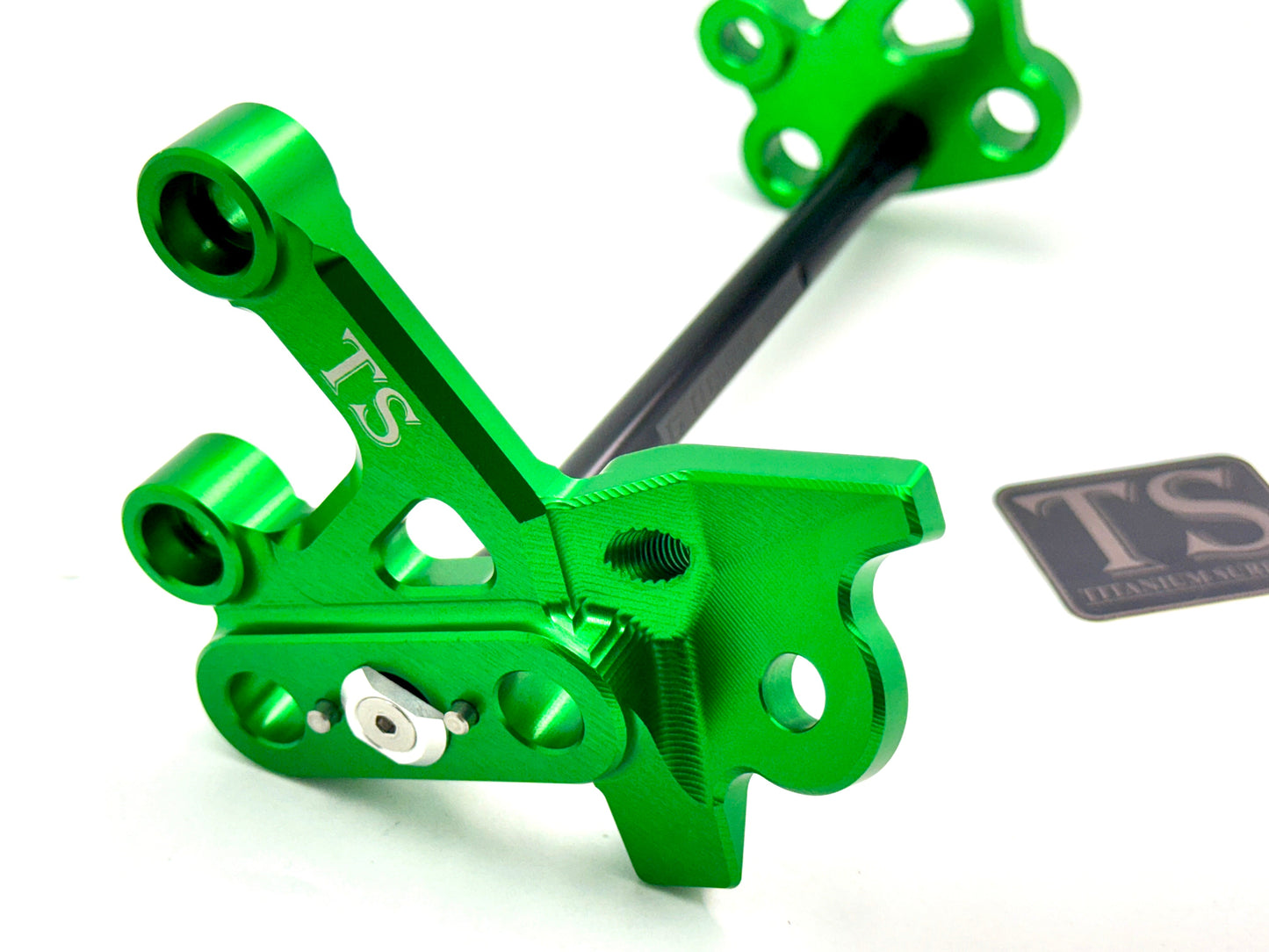 Custom CNC Aluminum Footpeg Bracket Assembly E-Ride Pro