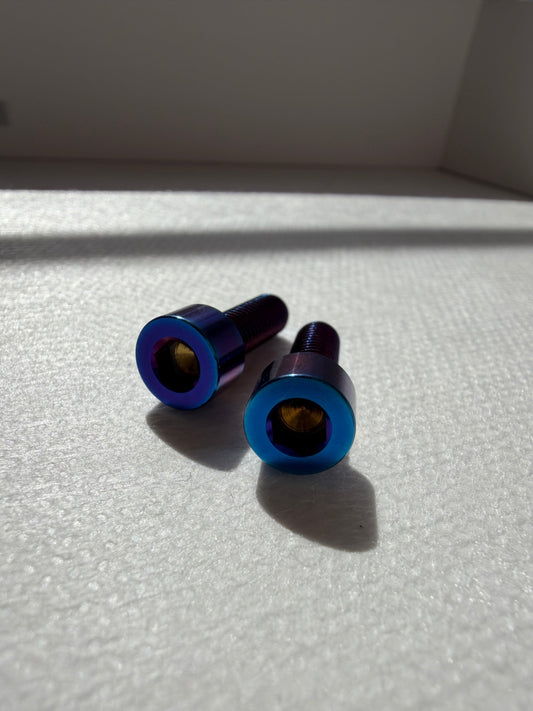 Titanium Baja bolts (side)