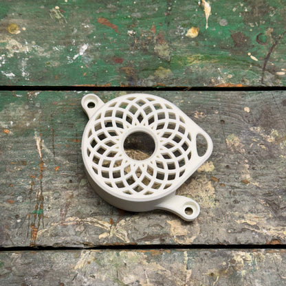 WHITE EDITION Plastic Motor Cover