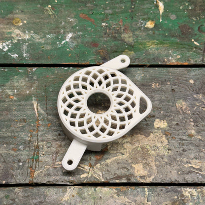 WHITE EDITION Plastic Motor Cover