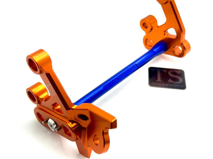 Custom CNC Aluminum Footpeg Bracket Assembly E-Ride Pro