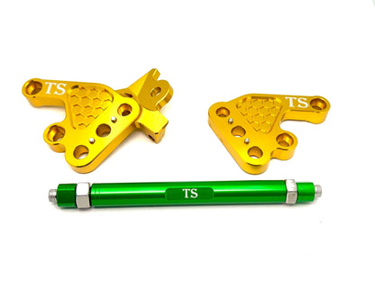 Custom CNC Aluminum Footpeg Bracket Assembly Talaria MX3, MX4