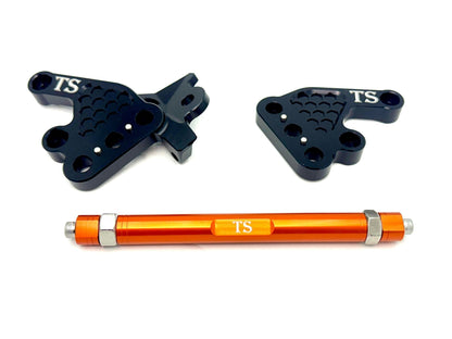 Custom CNC Aluminum Footpeg Bracket Assembly Talaria MX3, MX4