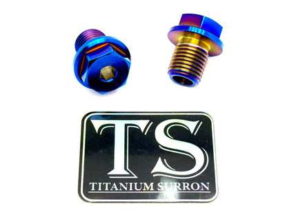 Titanium FastAce Forks Axle Bolts