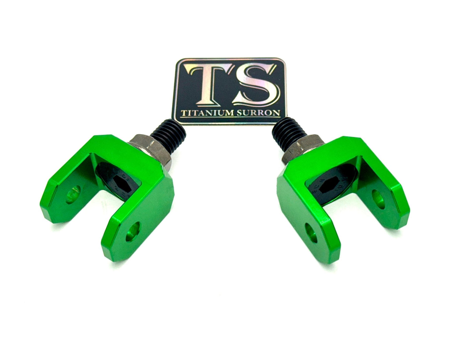 Footpeg Bracket Connectors in Solid Color for E-moto