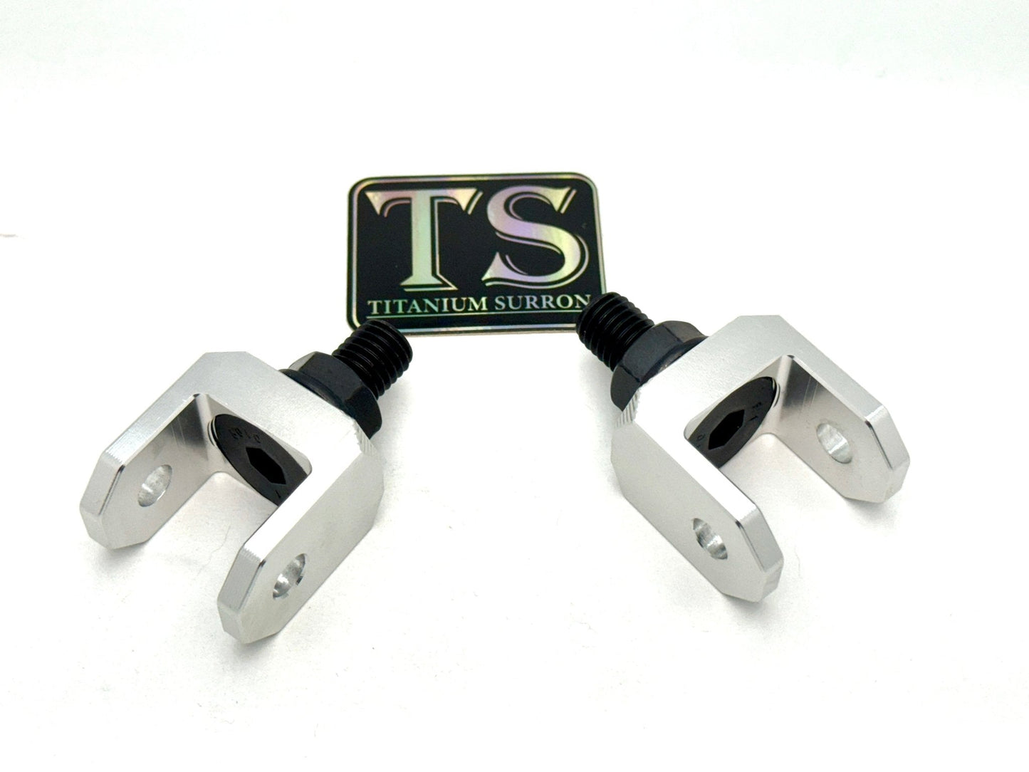 Footpeg Bracket Connectors in Solid Color for E-moto