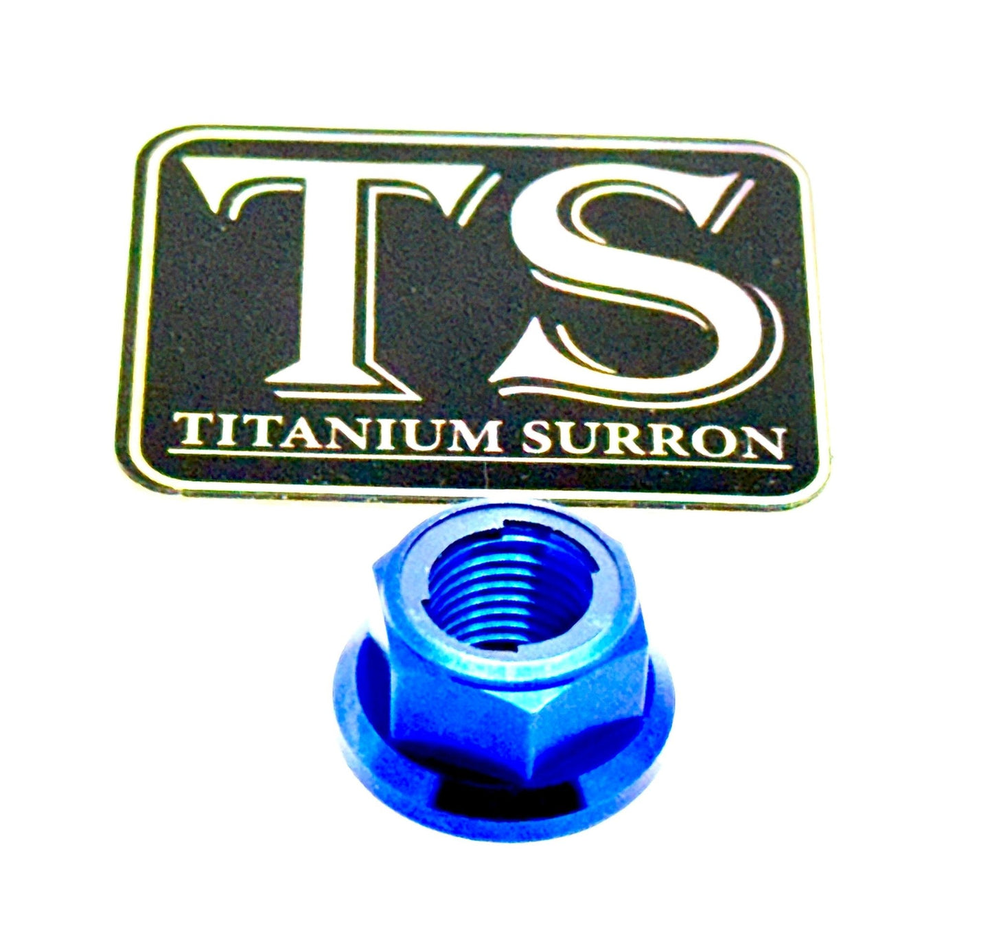 Titanium Sotion/ Torp Motor FW01 GTS01 Reverse Thread Nut - M12