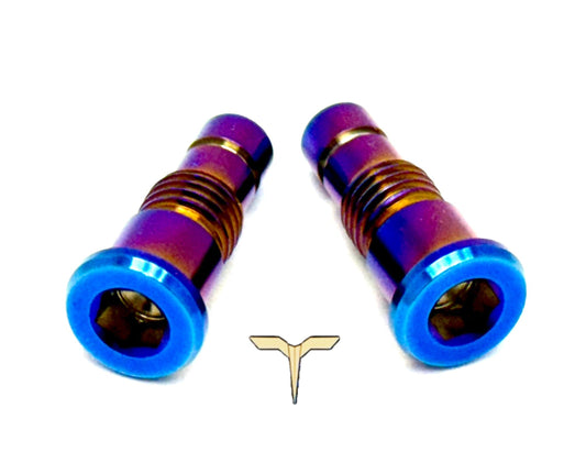 Titanium Battery Lid Bolts - Talaria Sting R MX4 (Two Pcs)