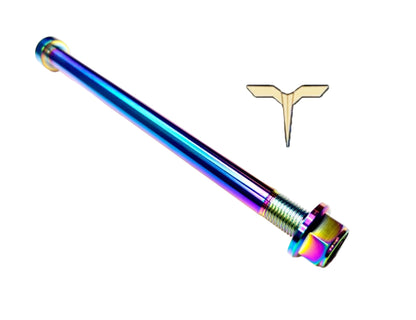 Titanium Rear Axle and Nut - Talaria (Two pcs)