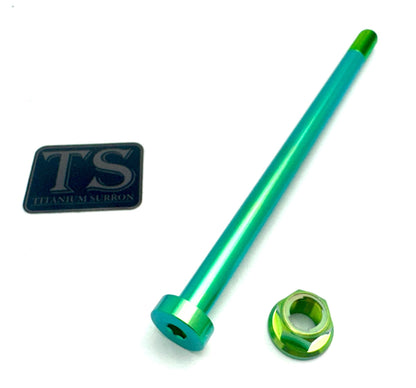 Titanium Rear Axle and Nut - Talaria (Two pcs)