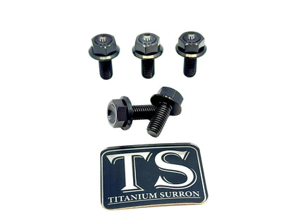 Titanium Rear Sprocket Bolts - E-Moto