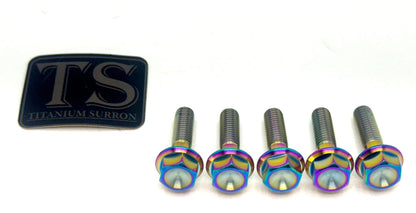 Titanium Rear Sprocket Bolts - E-Moto